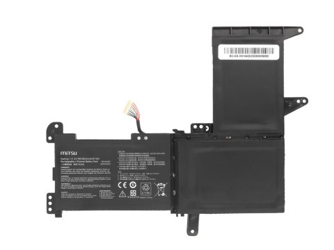 Bateria Mitsu do Asus Vivobook 15 X510, S15 S510UA Bateria Mitsu do Asus Vivobook 15 X510, S15 S510UA