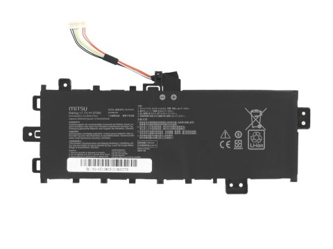 Bateria Mitsu do Asus Vivobook 17 D712, S712, X712 Bateria Mitsu do Asus Vivobook 17 D712, S712, X712