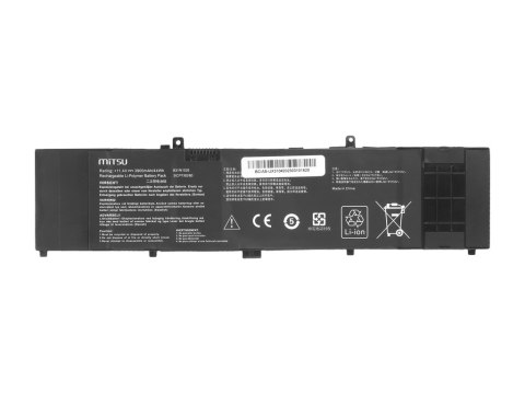 Bateria Mitsu do Asus Zenbook UX310, UX410UA Bateria Mitsu do Asus Zenbook UX310, UX410UA
