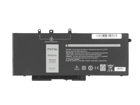 Bateria Mitsu do Dell Latitude 5490, 5590 (8500mAh) Bateria Mitsu do Dell Latitude 5490, 5590 (8500mAh)