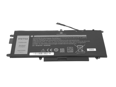 Bateria Mitsu do Dell Latitude E5289 (7300mAh) Bateria Mitsu do Dell Latitude E5289 (7300mAh)