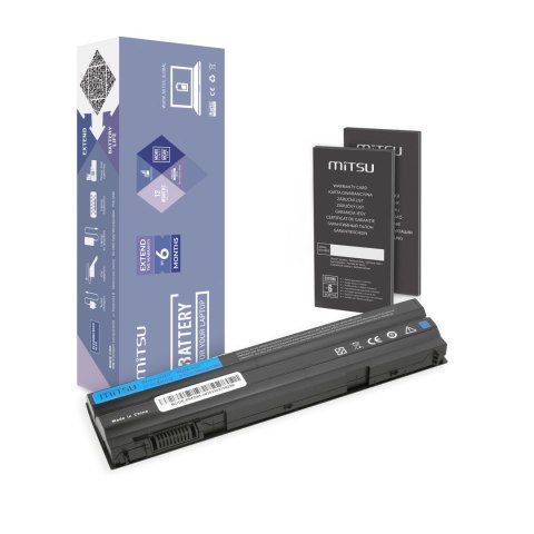 Bateria Mitsu do Dell Latitude E6420 (6600mAh) - ogniwa pod baterią Bateria Mitsu do Dell Latitude E6420 (6600mAh) - ogniwa pod baterią