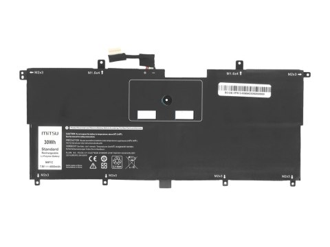 Bateria Mitsu do Dell XPS 13 (9365) Bateria Mitsu do Dell XPS 13 (9365)