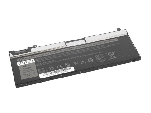 Bateria Mitsu do Dell Precision 7530, 7540, 7730 - 5TF10 7.6V Bateria Mitsu do Dell Precision 7530, 7540, 7730 - 5TF10 7.6V