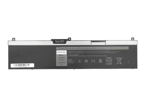 Bateria Mitsu do Dell Precision 7530, 7540, 7730 - NYFJH Bateria Mitsu do Dell Precision 7530, 7540, 7730 - NYFJH