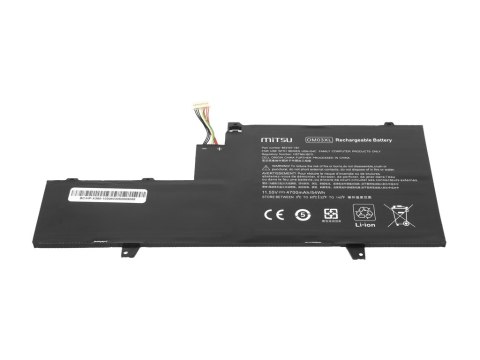 Bateria Mitsu do HP EliteBook x360, 1030 G2 Bateria Mitsu do HP EliteBook x360, 1030 G2