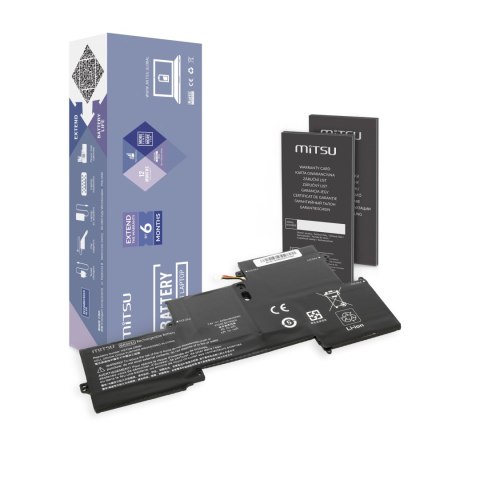 Bateria Mitsu do HP EliteBook Folio 1020 G1 Bateria Mitsu do HP EliteBook Folio 1020 G1