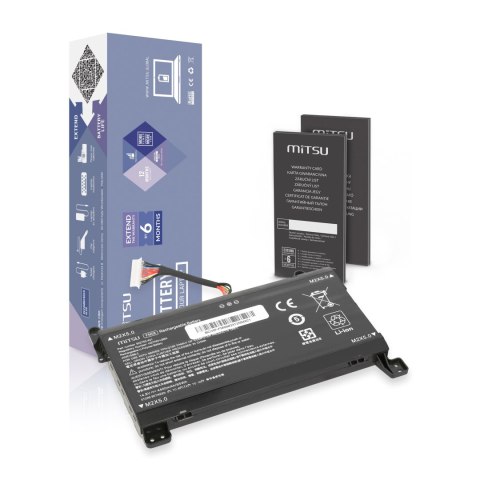 Bateria Mitsu do HP Omen 17-AN (16 PIN) Bateria Mitsu do HP Omen 17-AN (16 PIN)