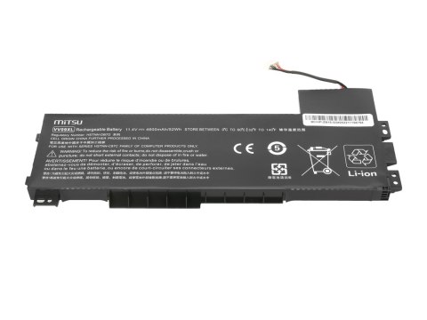 Bateria Mitsu do HP ZBook 15 G3, 15 G4 Bateria Mitsu do HP ZBook 15 G3, 15 G4
