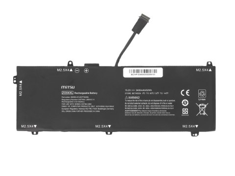 Bateria Mitsu do HP ZBook Studio G3 Bateria Mitsu do HP ZBook Studio G3