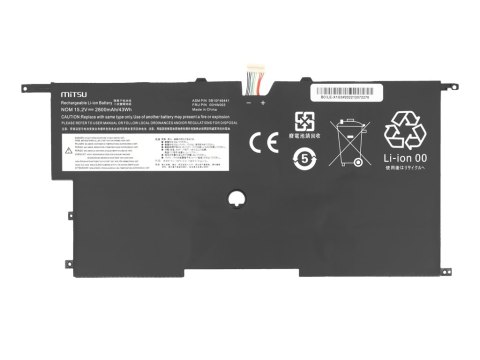Bateria Mitsu do Lenovo ThinkPad X1 Carbon 14 (gen2, gen3) Bateria Mitsu do Lenovo ThinkPad X1 Carbon 14 (gen2, gen3)