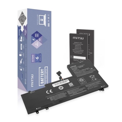 Bateria Mitsu do Lenovo Yoga 710-14IKB, 710-14ISK Bateria Mitsu do Lenovo Yoga 710-14IKB, 710-14ISK