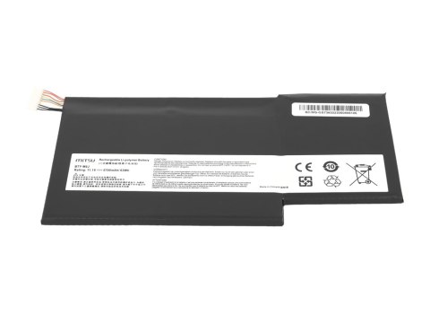Bateria Mitsu do MSI GS63VR, GS73VR (BTY-M6J, BTY-U6J) Bateria Mitsu do MSI GS63VR, GS73VR (BTY-M6J, BTY-U6J)