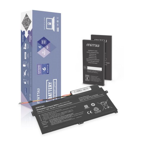Bateria Mitsu do Samsung NP370R5E, NP450R5E, NP510R5E Bateria Mitsu do Samsung NP370R5E, NP450R5E, NP510R5E