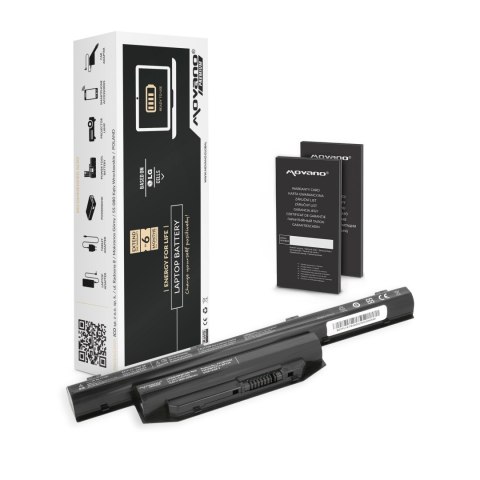 Bateria Movano Premium do Fujitsu Lifebook E753 Bateria Movano Premium do Fujitsu Lifebook E753