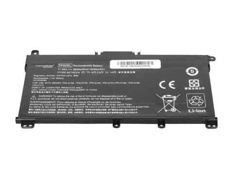 Bateria Movano Premium do HP 14-BP, Pavilion 14 15 Bateria Movano Premium do HP 14-BP, Pavilion 14 15
