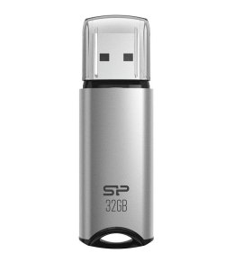 Silicon Power Pendrive Silicon Power Marvel M02 32GB USB 3.2 kolor srebrny ALU