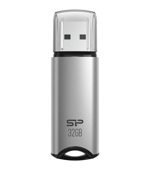 Silicon Power Pendrive Silicon Power Marvel M02 32GB USB 3.2 kolor srebrny ALU Silicon Power Pendrive Silicon Power Marvel M02 32GB USB 3.2 kolor srebrny ALU