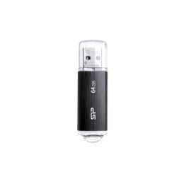 SILICON POWER Pendrive Silicon Power ULTIMA U02 64GB USB 2.0 Black