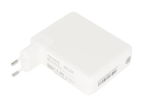 Zasilacz Movano 140W USB type C USB-C (white)