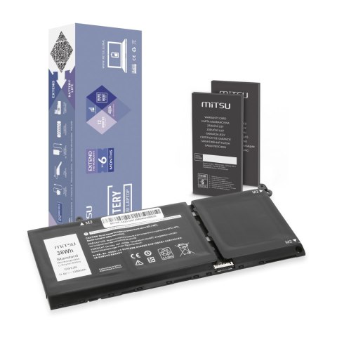 Bateria Mitsu do Dell Latitude 14 (3420), Inspiron 15 (3511) - G91J0 Bateria Mitsu do Dell Latitude 14 (3420), Inspiron 15 (3511) - G91J0