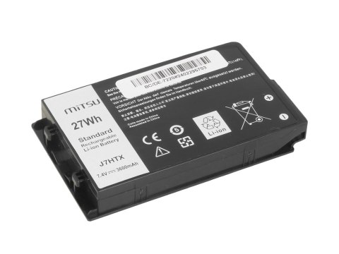 Bateria Mitsu do Dell Latitude Rugged Extreme 12 (7202), 12 (7212), 12 (7220) Bateria Mitsu do Dell Latitude Rugged Extreme 12 (7202), 12 (7212), 12 (7220)