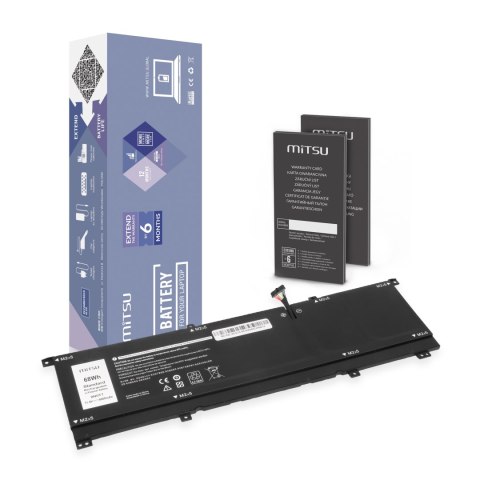 Bateria Mitsu do Dell XPS 15 (9575) Bateria Mitsu do Dell XPS 15 (9575)