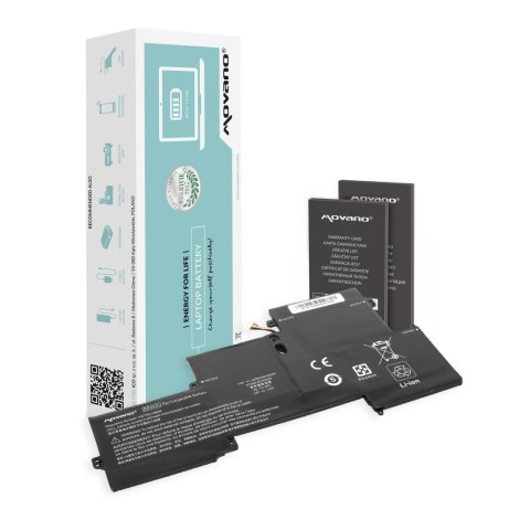 Bateria Movano do HP EliteBook Folio 1020 G1 Bateria Movano do HP EliteBook Folio 1020 G1