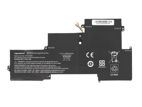 Bateria Movano do HP EliteBook Folio 1020 G1 Bateria Movano do HP EliteBook Folio 1020 G1