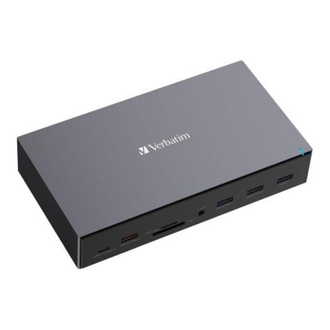 Verbatim Stacja dokująca Verbatim USB-C Pro CDS-17 3xHDMI 2xDP RJ-45 5xUSB 2xUSB-C SD microSD DC audio Verbatim Stacja dokująca Verbatim USB-C Pro CDS-17 3xHDMI 2xDP RJ-45 5xUSB 2xUSB-C SD microSD DC audio