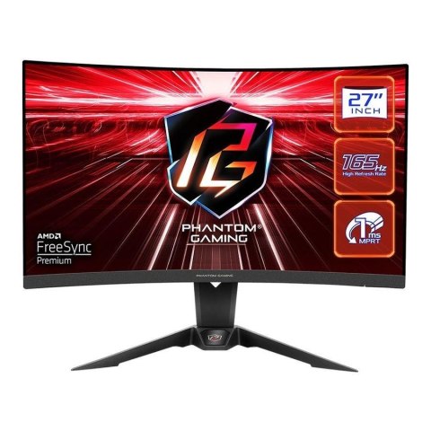 ASRock Monitor ASRock 27" Curved Phantom Gaming Monitor PG27Q15R2A 2xHDMI DP WiFi głośniki 2x2W ASRock Monitor ASRock 27" Curved Phantom Gaming Monitor PG27Q15R2A 2xHDMI DP WiFi głośniki 2x2W