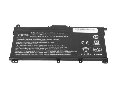 Bateria Mitsu do HP 250 255 G9, 15-EH Bateria Mitsu do HP 250 255 G9, 15-EH