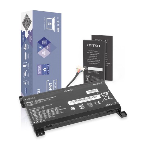 Bateria Mitsu do HP Omen 17-AN (12 PIN) Bateria Mitsu do HP Omen 17-AN (12 PIN)