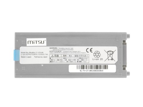 Bateria Mitsu do Panasonic ToughBook CF-19 Bateria Mitsu do Panasonic ToughBook CF-19