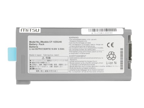 Bateria Mitsu do Panasonic ToughBook CF-30, CF-31, CF-53 Bateria Mitsu do Panasonic ToughBook CF-30, CF-31, CF-53