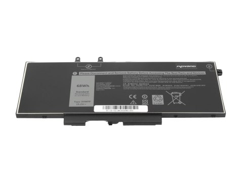 Bateria Movano do Dell Latitude 14 (5410), 15 (5510)
