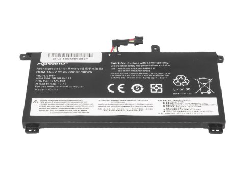 Bateria Movano do Lenovo ThinkPad T570, T580, P51s, P52s - wewnętrzna Bateria Movano do Lenovo ThinkPad T570, T580, P51s, P52s - wewnętrzna