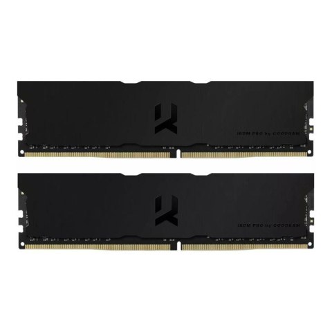 Goodram Pamięć DDR4 GOODRAM IRDM PRO Deep Black 64GB (2x32GB) 3600MHz CL18 1,35V Black Goodram Pamięć DDR4 GOODRAM IRDM PRO Deep Black 64GB (2x32GB) 3600MHz CL18 1,35V Black