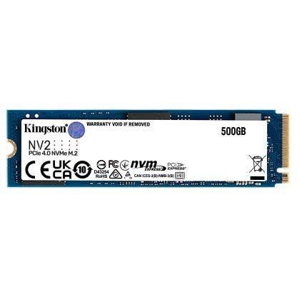 Kingston Dysk SSD Kingston NV2 500GB M.2 NVMe PCIe Gen 4.0 x4 (3500/2100 MB/s) 2280 Kingston Dysk SSD Kingston NV2 500GB M.2 NVMe PCIe Gen 4.0 x4 (3500/2100 MB/s) 2280