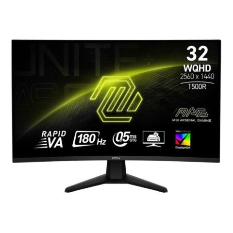 MSI Monitor MSI 31,5" MAG 32CQ6F 2xHDMI DP MSI Monitor MSI 31,5" MAG 32CQ6F 2xHDMI DP