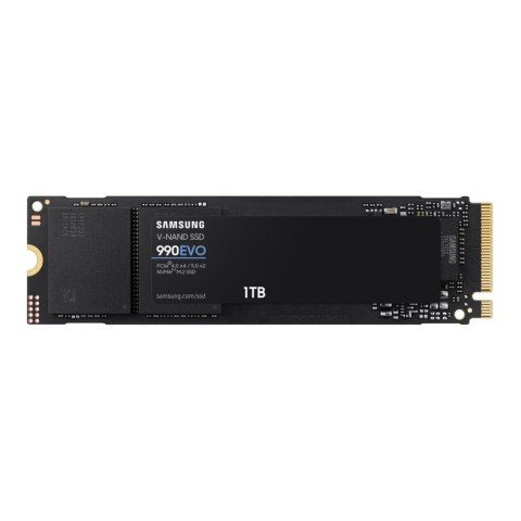 SAMSUNG Dysk SSD Samsung 990 EVO 1TB M.2 2280 PCIe 4.0 x4 / 5.0 x2 NVMe 2.0 (5000/4200 MB/s) SAMSUNG Dysk SSD Samsung 990 EVO 1TB M.2 2280 PCIe 4.0 x4 / 5.0 x2 NVMe 2.0 (5000/4200 MB/s)