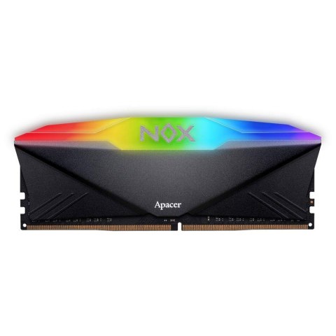 Apacer Pamięć DDR4 Apacer NOX RGB 32GB (2x16GB) 3200MHz 1,35V Black Apacer Pamięć DDR4 Apacer NOX RGB 32GB (2x16GB) 3200MHz 1,35V Black