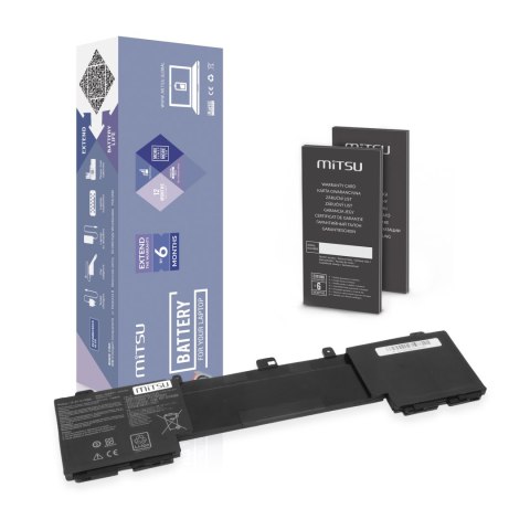 Bateria Mitsu do Asus Zenbook Pro UX550V, UX550VD, UX550VE Bateria Mitsu do Asus Zenbook Pro UX550V, UX550VD, UX550VE