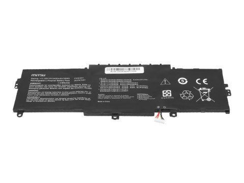 Bateria Mitsu do Asus Zenbook UX433FA, UX433FL, UX433FN Bateria Mitsu do Asus Zenbook UX433FA, UX433FL, UX433FN