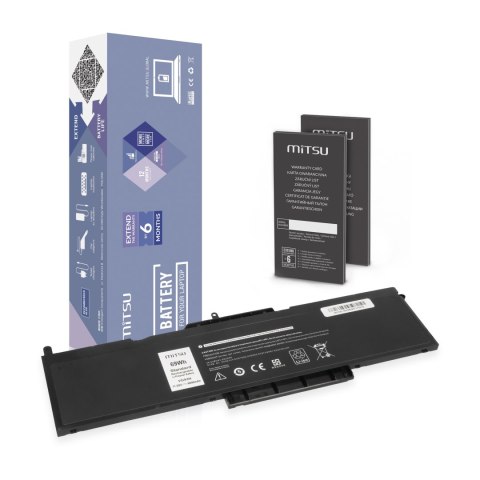 Bateria Mitsu do Dell Latitude 15 (5580), Precision 3520, 3530 Bateria Mitsu do Dell Latitude 15 (5580), Precision 3520, 3530