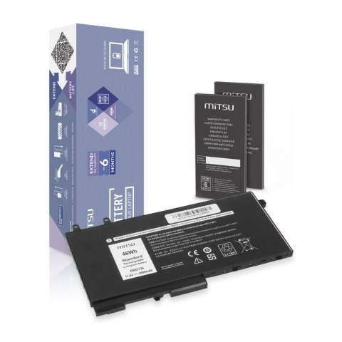 Bateria Mitsu do Dell Latitude 5400, 5410, 5500, 5510 Bateria Mitsu do Dell Latitude 5400, 5410, 5500, 5510