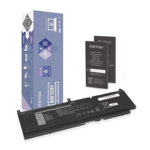 Bateria Mitsu do Dell Precision 7550, 7760 Bateria Mitsu do Dell Precision 7550, 7760