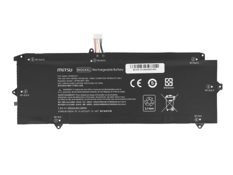 Bateria Mitsu do HP Elite x2 1012 G1 Bateria Mitsu do HP Elite x2 1012 G1