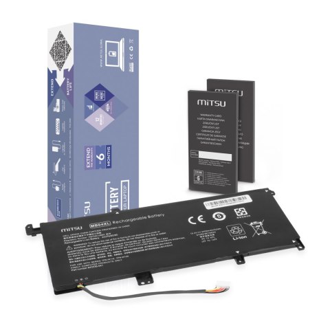 Bateria Mitsu do HP Envy 15-aq, 15t-aq, x360 15-ar Bateria Mitsu do HP Envy 15-aq, 15t-aq, x360 15-ar