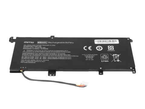 Bateria Mitsu do HP Envy 15-aq, 15t-aq, x360 15-ar Bateria Mitsu do HP Envy 15-aq, 15t-aq, x360 15-ar